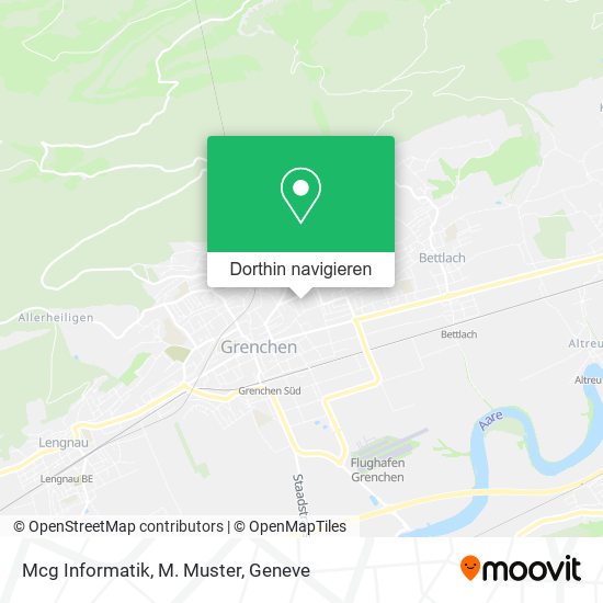 Mcg Informatik, M. Muster Karte