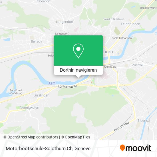 Motorbootschule-Solothurn.Ch Karte