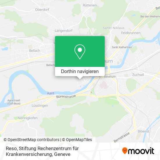 Reso, Stiftung Rechenzentrum für Krankenversicherung Karte