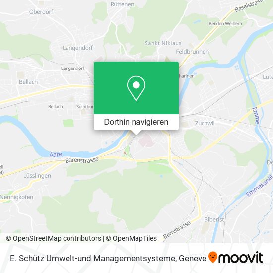 E. Schütz Umwelt-und Managementsysteme Karte