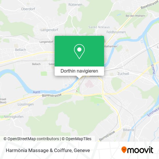 Harmònia Massage & Coiffure Karte