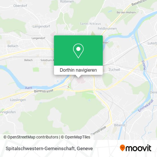 Spitalschwestern-Gemeinschaft Karte