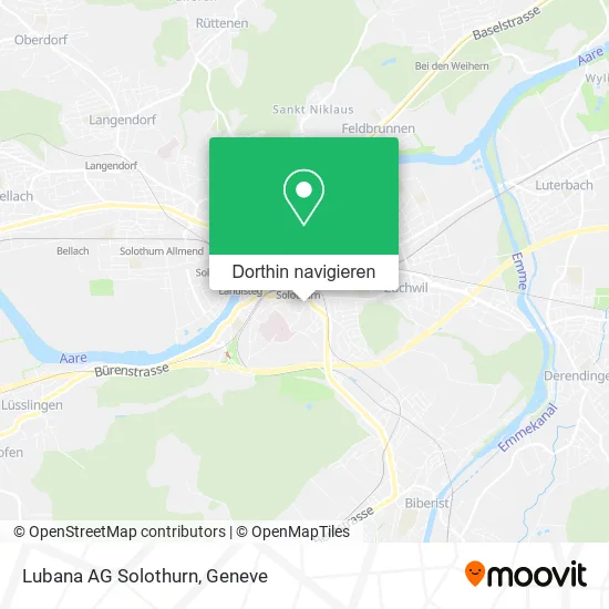 Lubana AG Solothurn Karte