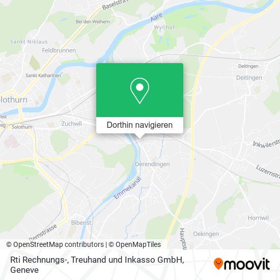 Rti Rechnungs-, Treuhand und Inkasso GmbH Karte
