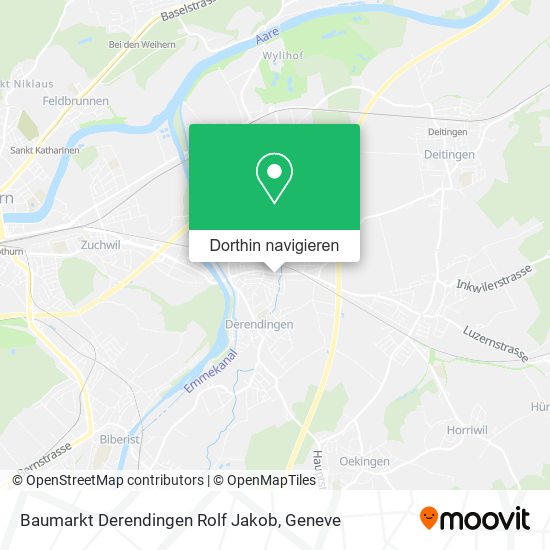 Baumarkt Derendingen Rolf Jakob Karte