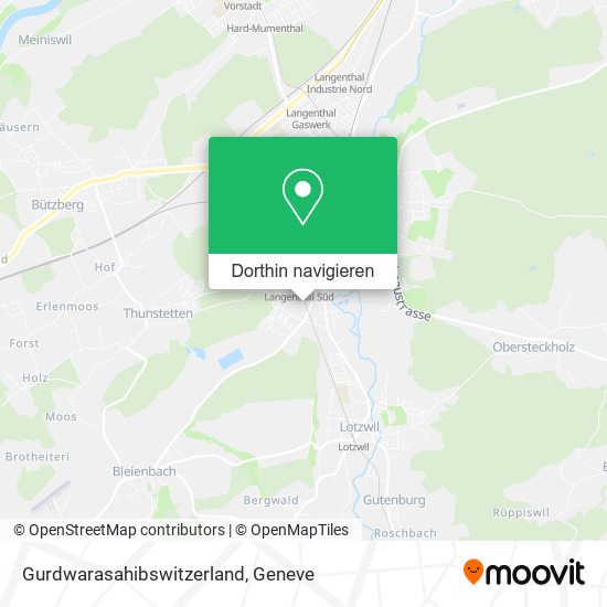 Gurdwarasahibswitzerland Karte