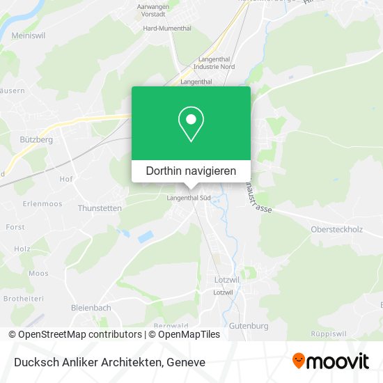 Ducksch Anliker Architekten Karte