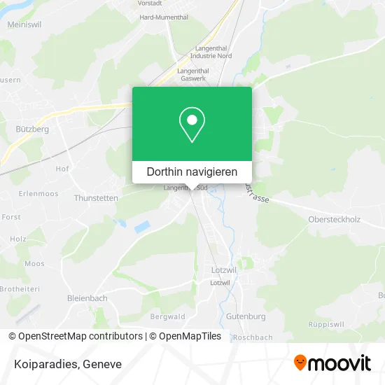 Koiparadies Karte