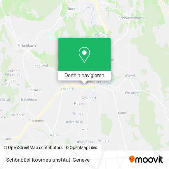 Schönbüel Kosmetikinstitut Karte
