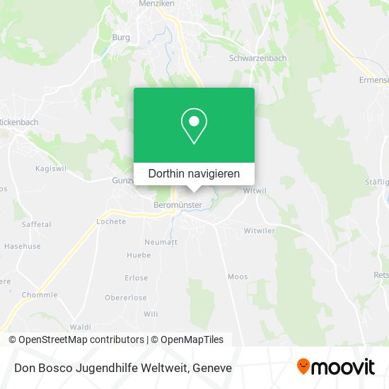 Don Bosco Jugendhilfe Weltweit Karte