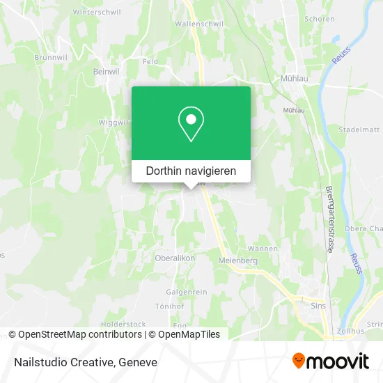 Nailstudio Creative Karte