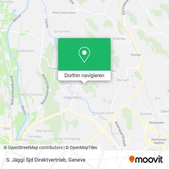 S. Jäggi Sjd Direktvertrieb Karte