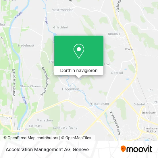 Acceleration Management AG Karte