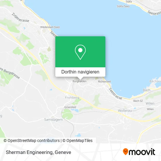 Sherman Engineering Karte