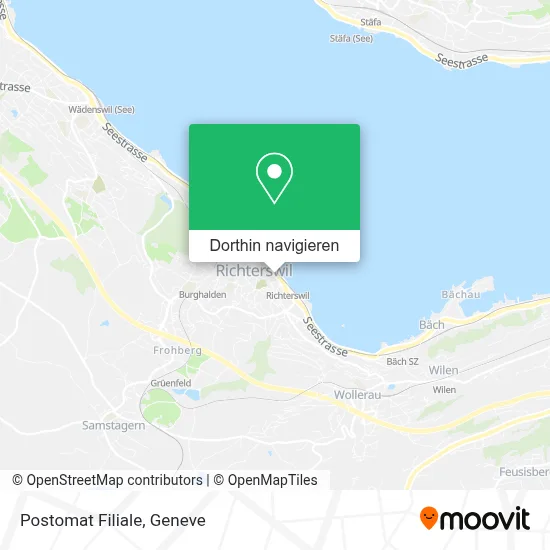 Postomat Filiale Karte