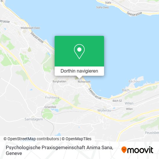 Psychologische Praxisgemeinschaft Anima Sana Karte