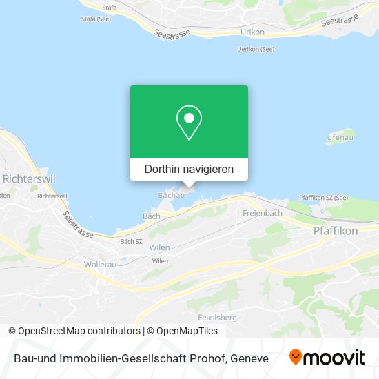 Bau-und Immobilien-Gesellschaft Prohof Karte