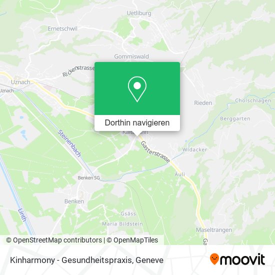 Kinharmony - Gesundheitspraxis Karte