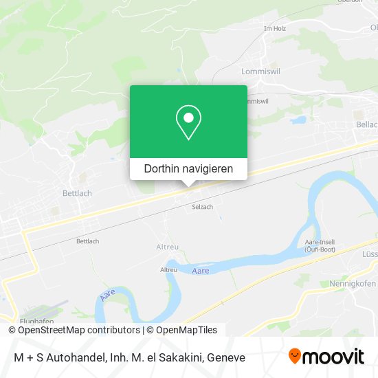 M + S Autohandel, Inh. M. el Sakakini Karte