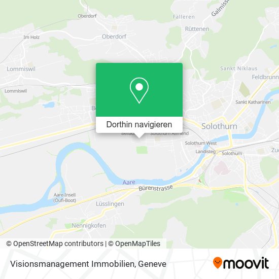 Visionsmanagement Immobilien Karte