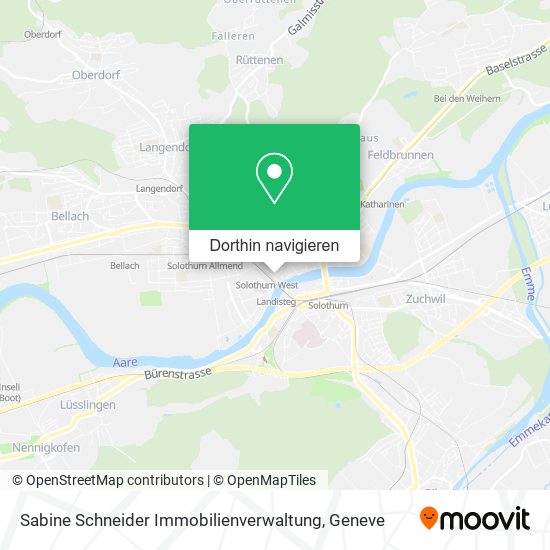 Sabine Schneider Immobilienverwaltung Karte