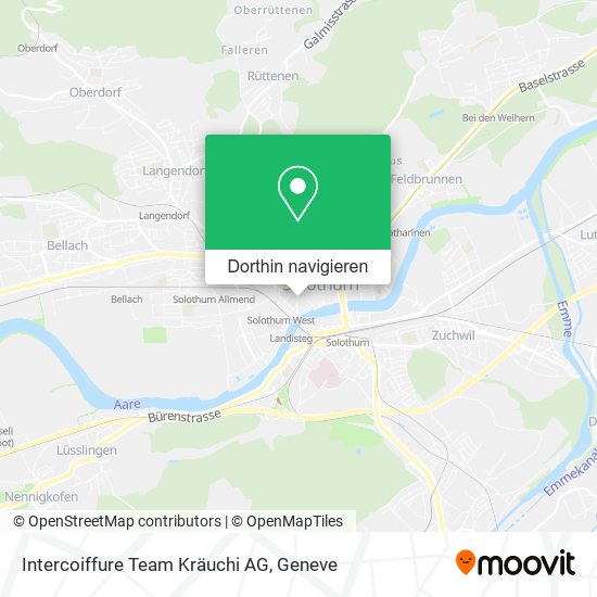 Intercoiffure Team Kräuchi AG Karte