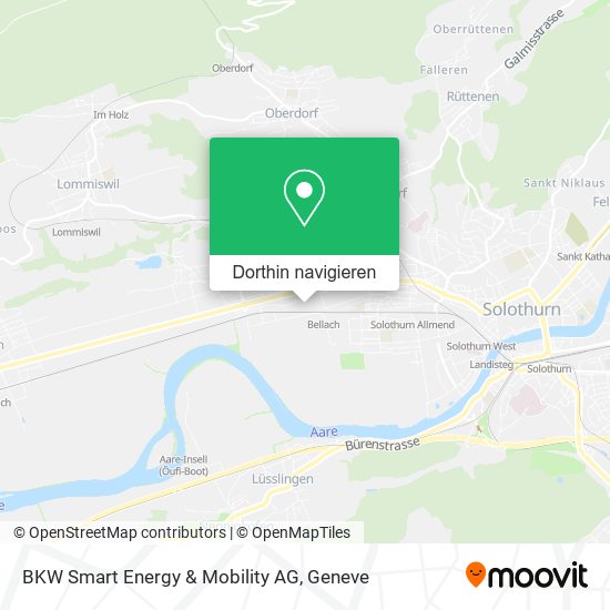 BKW Smart Energy & Mobility AG Karte