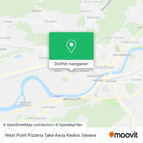West Point Pizzeria Take-Away Keskin Karte