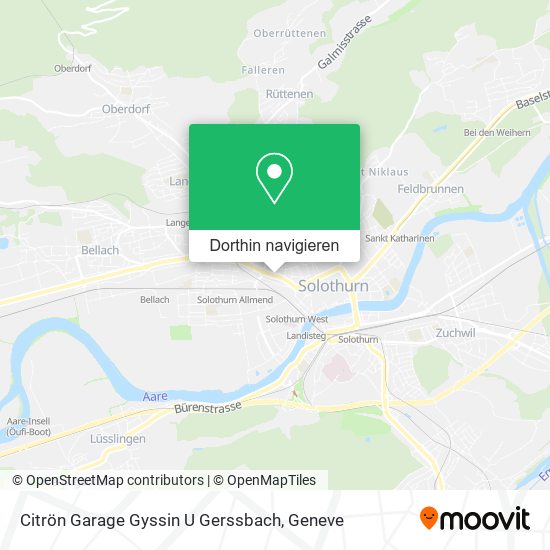 Citrön Garage Gyssin U Gerssbach Karte