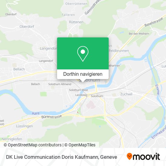 DK Live Communication Doris Kaufmann Karte