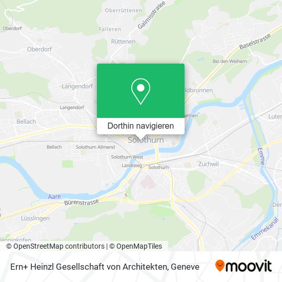 Ern+ Heinzl Gesellschaft von Architekten Karte