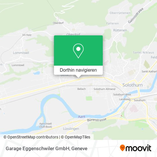 Garage Eggenschwiler GmbH Karte