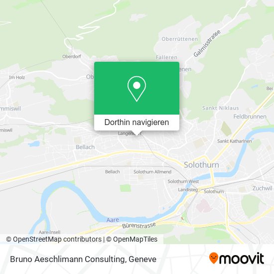 Bruno Aeschlimann Consulting Karte