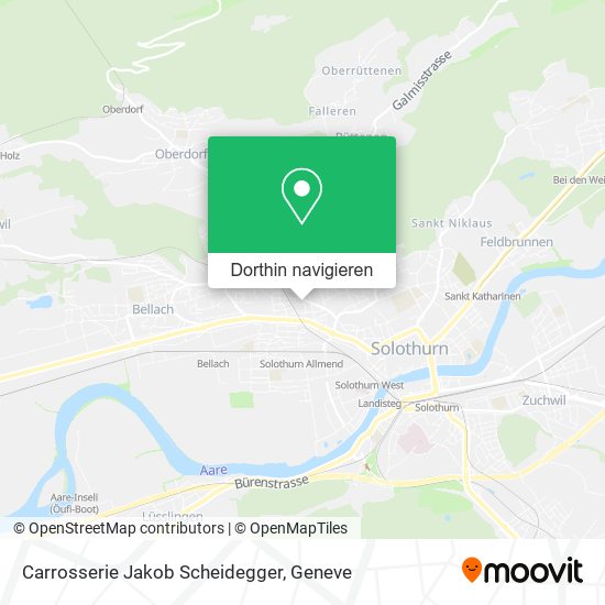 Carrosserie Jakob Scheidegger Karte