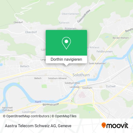 Aastra Telecom Schweiz AG Karte