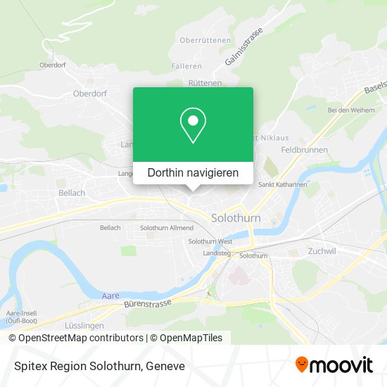 Spitex Region Solothurn Karte