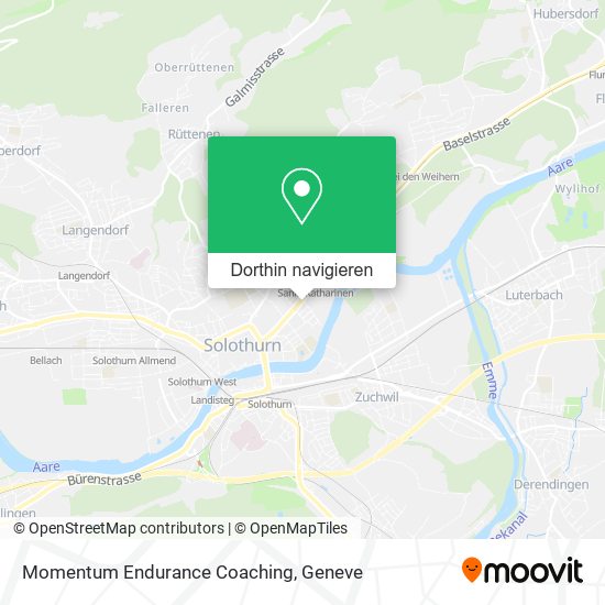 Momentum Endurance Coaching Karte