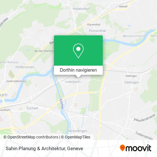 Sahin Planung & Architektur Karte