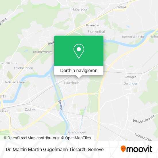 Dr. Martin Martin Gugelmann Tierarzt Karte