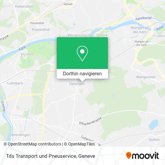 Tds Transport und Pneuservice Karte