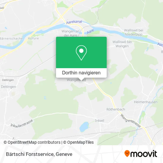 Bärtschi Forstservice Karte
