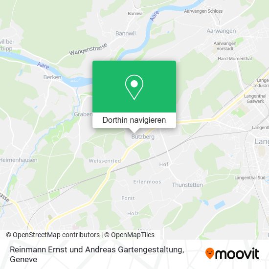 Reinmann Ernst und Andreas Gartengestaltung Karte