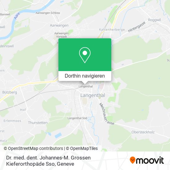 Dr. med. dent. Johannes-M. Grossen Kieferorthopäde Sso Karte