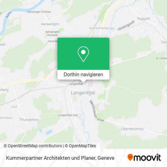 Kummerpartner Architekten und Planer Karte