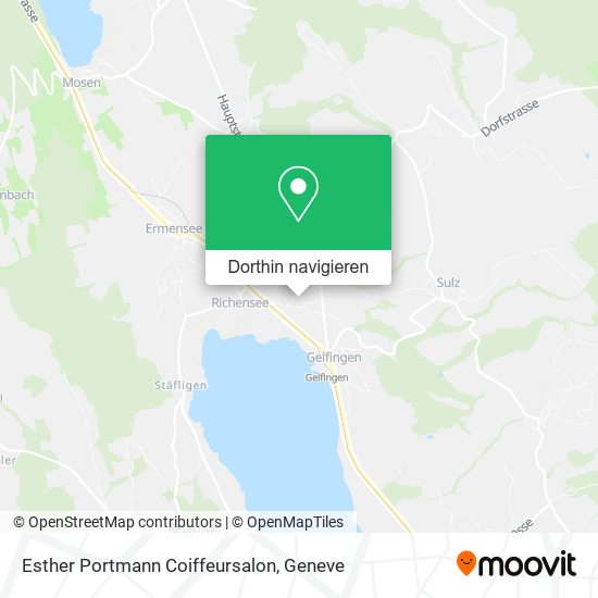 Esther Portmann Coiffeursalon Karte