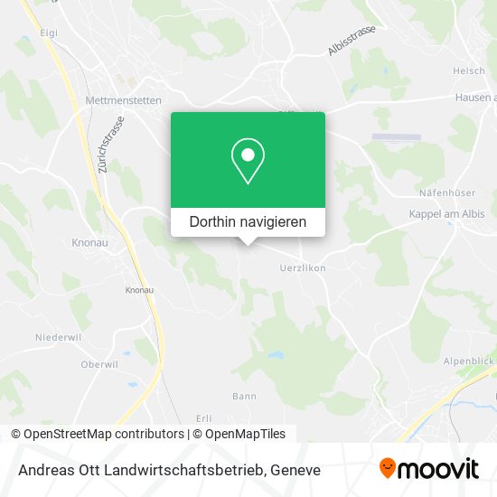Andreas Ott Landwirtschaftsbetrieb Karte