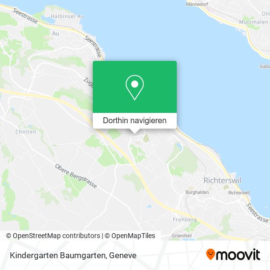 Kindergarten Baumgarten Karte