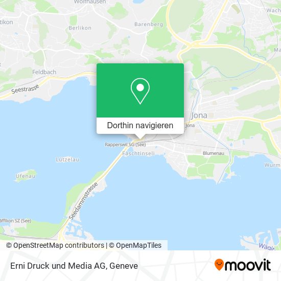 Erni Druck und Media AG Karte
