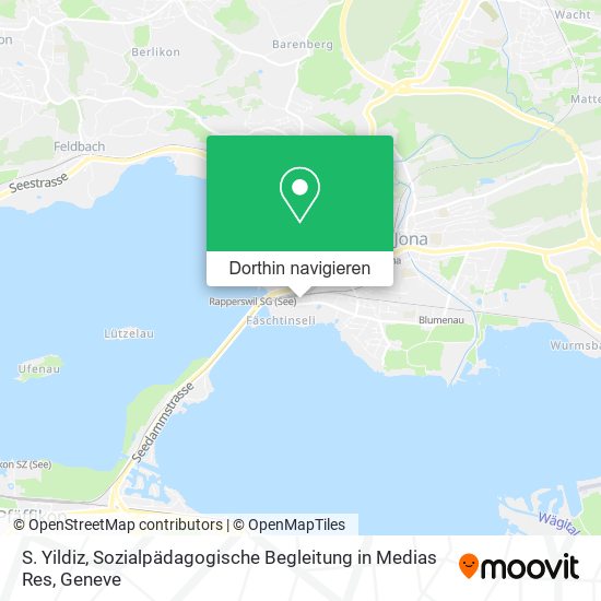 S. Yildiz, Sozialpädagogische Begleitung in Medias Res Karte