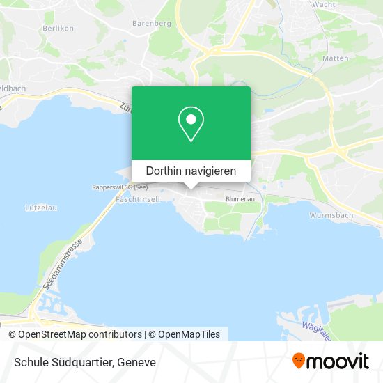 Schule Südquartier Karte